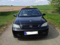 Gebraucht Opel Astra Cabriolet 125 PS (91 kW) 2004 Schwarz Cabrio
