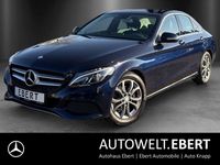 Gebraucht Mercedes C200 184 PS (135 kW) 2016 Blau Limousine