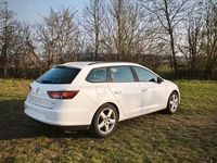 Gebraucht Seat Leon ST Reference 105 PS (77 kW) 2014 Weiß Kombi