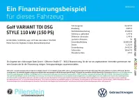 Gebraucht VW Golf VIII Style 150 PS (110 kW) 2024 Schwarz Kombi