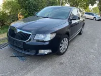 Gebraucht Skoda Superb Comfort 125 PS (91 kW) 2009 Schwarz Limousine