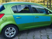 Używany Opel Corsa Satellite 95 KM (69 kW) 2011 Zielony Hatchback