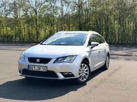 Usata Seat Leon ST 110 CV (80 kW) 2016 Grigio Station wagon
