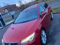 Usata Seat Leon FR 150 CV (110 kW) 2017 Rosso Station wagon