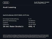 Gebraucht Audi A3 Performance 204 PS (150 kW) 2025 Gletscherweiß metallic Limousine