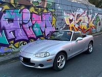Gebraucht Mazda MX5 110 PS (80 kW) 2004 Silber Cabrio