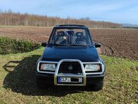 Gebraucht Suzuki Vitara 80 PS (58 kW) 1992 Schwarz Cabrio