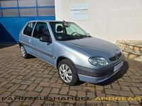Gebraucht Citroën Saxo 60 PS (44 kW) 2002 Ice blue metallic Kleinwagen