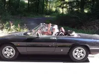 Gebraucht Alfa Romeo Spider 126 PS (92 kW) 1985 Schwarz Cabrio
