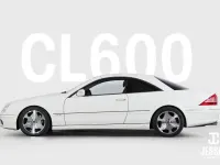 Gebraucht Mercedes CL600 500 PS (367 kW) 2004 Weiß Coupé