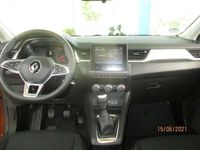 Gebraucht Renault Captur Zen 91 PS (66 kW) 2021 Orange epy+schwarz gne SUV