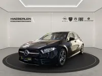 Gebraucht Mercedes A180 AMG line 136 PS (100 kW) 2019 Schwarz Limousine