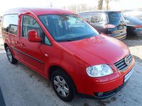 Gebraucht VW Caddy Life 102 PS (75 kW) 2009 Rot Van / Kleinbus