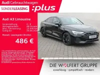 Gebraucht Audi A3 S-Line 150 PS (110 kW) 2025 Mythosschwarz metallic Limousine