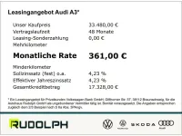 Gebraucht Audi A3 Ambiente 150 PS (110 kW) 2025 Pfeilgrau perleffekt Limousine