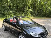 Gebraucht Peugeot 206 CC 109 PS (80 kW) 2003 Schwarz Cabrio