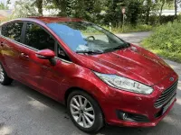Gebraucht Ford Fiesta Titanium 95 PS (69 kW) 2017 Rot Kleinwagen