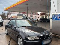 Gebraucht BMW 320 Cabriolet 150 PS (110 kW) 2006 Schwarz Cabrio