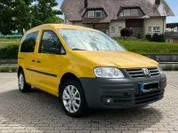 Gebraucht VW Caddy 75 PS (55 kW) 2007 Gelb Van / Kleinbus