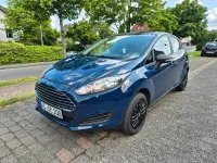 Gebraucht Ford Fiesta 60 PS (44 kW) 2014 Blau Kleinwagen