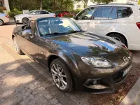 Gebraucht Mazda MX5 126 PS (92 kW) 2015 Braun Cabrio