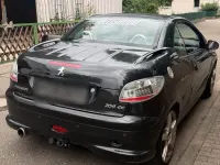 Gebraucht Peugeot 206 CC 109 PS (80 kW) 2006 Schwarz Cabrio