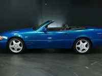 Gebraucht Mercedes SL500 320 PS (235 kW) 1997 Blau Cabrio
