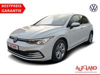 Gebraucht VW Golf VIII Life 131 PS (96 kW) 2022 Weiß Limousine