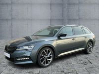 Gebraucht Skoda Superb SportLine 200 PS (147 kW) 2021 Quarzgrau metallic Kombi