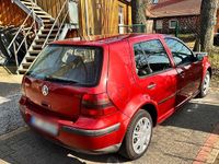 Gebraucht VW Golf IV 75 PS (55 kW) 1998 Rot Kleinwagen