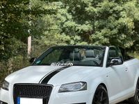 Gebraucht Audi A3 Cabriolet S-Line 160 PS (117 kW) 2010 Weiß Cabrio