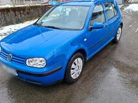 Gebraucht VW Golf IV 2002 Blau Kleinwagen