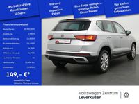 Gebraucht Seat Ateca Style 150 PS (110 kW) 2022 Silber / reflex silber (metallic) SUV