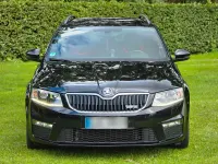Gebraucht Skoda Octavia vRS 184 PS (135 kW) 2015 Schwarz Kombi