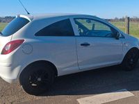 Gebraucht Opel Corsa Selection 69 PS (50 kW) 2014 Weiß Kleinwagen