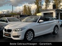 Gebraucht BMW 220 Advantage 184 PS (135 kW) 2015 Weiß Cabrio