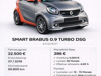 Gebraucht Smart ForTwo Coupé Brabus 109 PS (80 kW) 2018 Grau Coupé