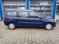 Gebraucht Dacia Logan MCV Ambiance 75 PS (55 kW) 2010 Blau Kombi