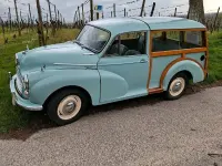 Used Morris Minor 45 HP (33 kW) 1969 Blue Estate
