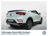 Gebraucht VW T-Roc Cabriolet Style 150 PS (110 kW) 2022 Weiß Cabrio
