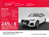 Gebraucht Audi Q5 S-Line 299 PS (219 kW) 2023 Gletscherweiß metallic SUV