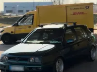 Gebraucht VW Golf III 75 PS (55 kW) 1995 Grün Kleinwagen