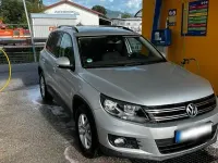 Gebraucht VW Tiguan Trendline 122 PS (89 kW) 2015 Silber SUV