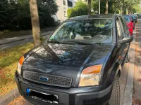 Gebraucht Ford Fusion 80 PS (58 kW) 2008 Blau Kleinwagen
