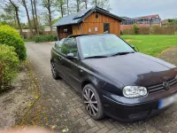 Gebraucht VW Golf 101 PS (74 kW) 2000 Schwarz Cabrio