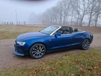 Usata Audi A5 Cabriolet S-Line 245 CV (180 kW) 2013 Blu Cabrio
