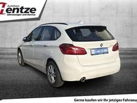 Gebraucht BMW 218 Active Tourer Advantage 140 PS (102 kW) 2018 Weiß Van / Kleinbus