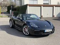 Brugt Porsche 718 Boxster 349 HK (256 kW) 2017 Sort Cabriolet