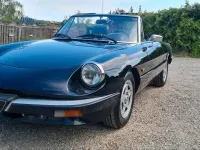 Gebraucht Alfa Romeo Spider 125 PS (91 kW) 1988 Schwarz Cabrio