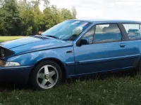 Gebraucht Volvo 480 120 PS (88 kW) 1994 Blau Coupé